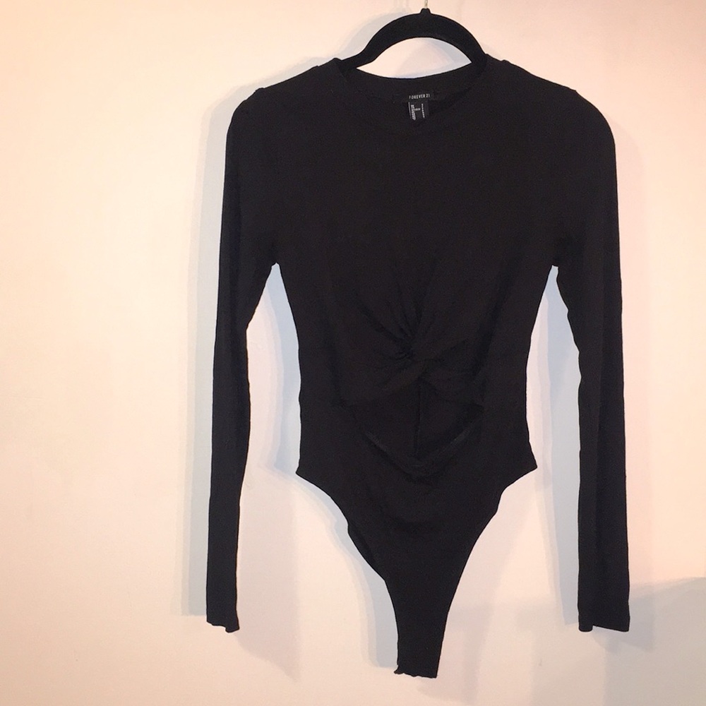 Forever 21 long sleeve bodysuit